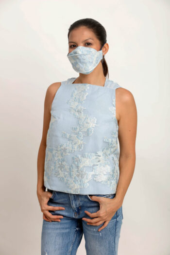 La Biche Organza - Powder Blue