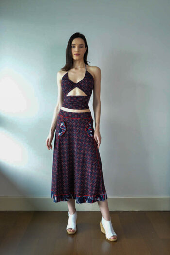 Westlock Full Skirt - Navy