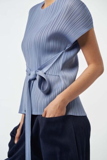 Holly Plisse Top